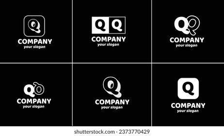 
Letter Q Pack Funny Modern Logo is a logo that is unique, funny, very varied and suitable for your business