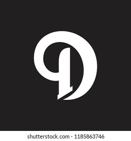 letter q simple loop design logo vector