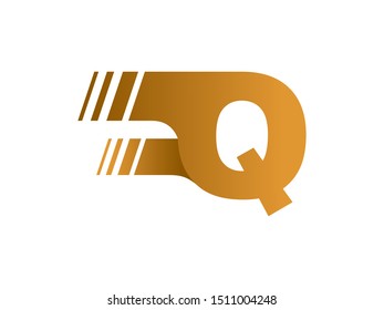 Letter Q Speed logo or symbol template design