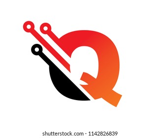 Letter Q Template Design Vector, Emblem, Concept Design, Creative Symbol, Icon