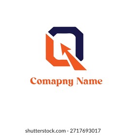Letter Q unique logo design