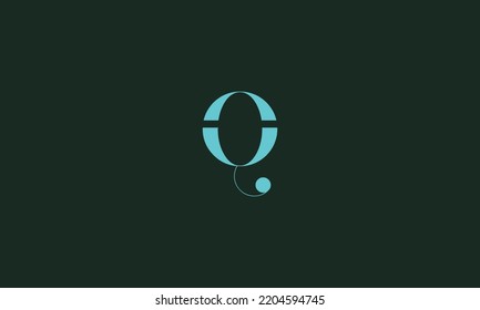 Letter Q vector icon design template	