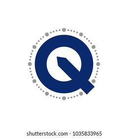 letter Q vector logo. icon symbol.