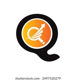 Letter Q vector logo template, Colorful Letter Q logo, Financial Company Logo, Financial Institute Advisors Logo Design Template Vector Icon