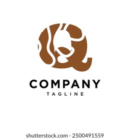 Letter Q Wood logo icon vector 