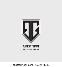Letter QG logo Design Template