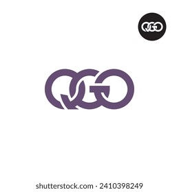 Letter QGO Monogram Logo Design