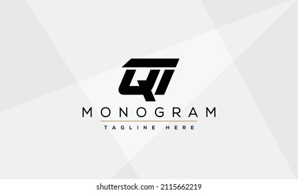 Letter QI Vector Logo Template Illustration Design
