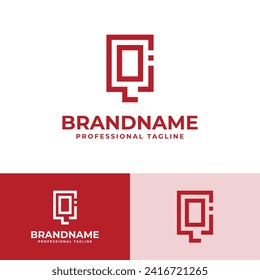 Letter QJ Modern Logo, suitable for business with QJ or JQ initials