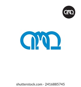 Diseño de logotipo de monograma QMQ