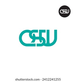 Letter QSW Monogram Logo Design