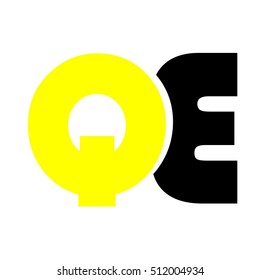 letter Que logo vector