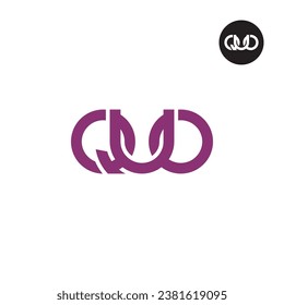 Logo-Design des Briefes QUO Monogram