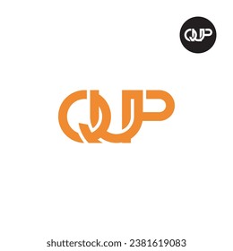Letter QUP Monogram Logo Design