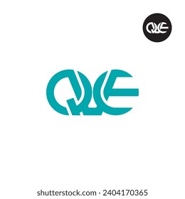 Letter QVE Monogram Logo Design