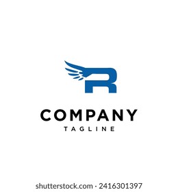 
Letter R Angle Wings Logo Symbol Vektorvorlage.eps