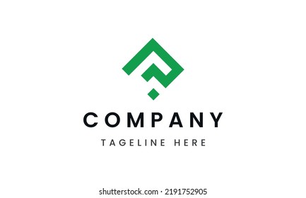 Letter R Arrow Logo Combination with simple and elegant style