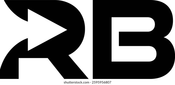 Letter R with Arrow, Letter R arrow logo design, letter r marketing logo design with vector illustration