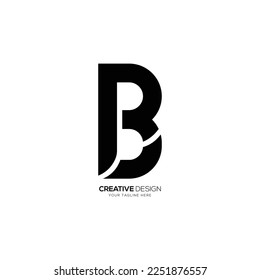 Letter R B creative monogram logo