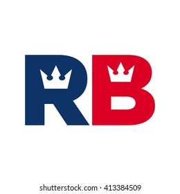 Letter R B Logo Vector Stock Vector (Royalty Free) 413384509 | Shutterstock