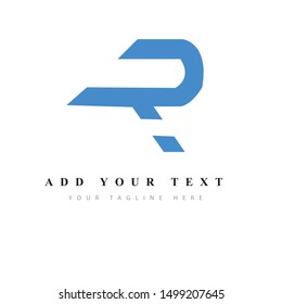 letter R business logo design and illustration vector art 