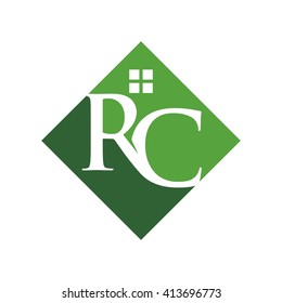 Letter R And C Logo Vector.