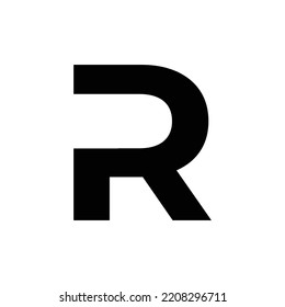 Letter R Company Brand Concept Logo