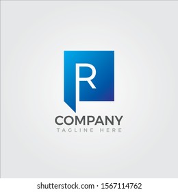 Letter R Corporate Logo Idea