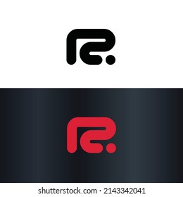 Letter R Creative Unique Modern Vector Logo Design