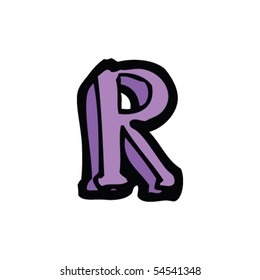 Buchstabe R