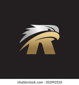 Golden Eagle Logo On Black Background Images Stock Photos Vectors Shutterstock