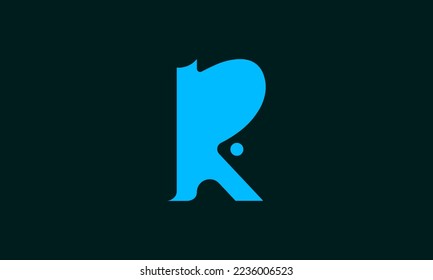 Letter R and Fish Logo Design. It's suitable for river and fishing-related  companies.