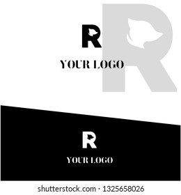 letter r fox logo