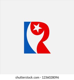 Letter R Freedom