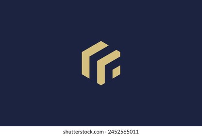 letter r with hexagon logo icon design vector design template inspiration