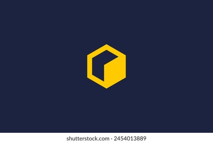 letter r with hexagon logo icon design vector design template inspiration