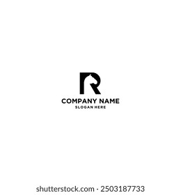 Letter R Horse Logo Vector