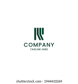 Letter R Initial logo icon design template vector