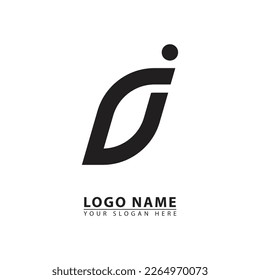 letter r and j logo icon vector. Abstract graphic flat illustration style. great for business, initials, letters, etc.
