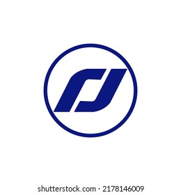 Letter R and J Logos