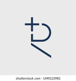 Letter R line logo design. Universal elegant vector sign design. Graphic alphabet symbol for corporate business identity. Letter R logo isolated.