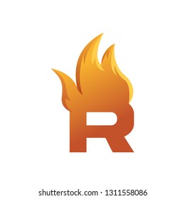 Letter R logo