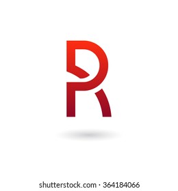 Letter R logo