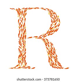 Letter R logo