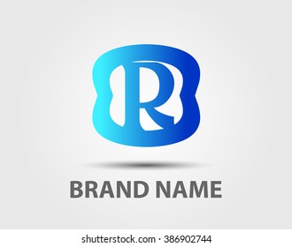 Letter R logo 
