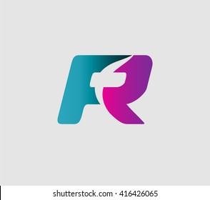Letter R logo
