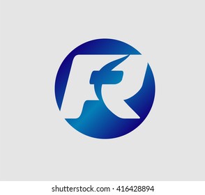 Letter R logo
