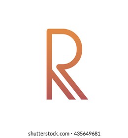 Letter R logo