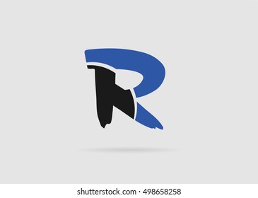 Letter R logo
