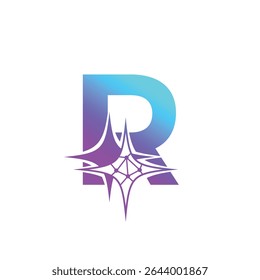 Letter R logo, R logo, AI logo set, modern and minimal design, tech-inspired, colorful icons and symbols, suitable for artificial intelligence, innovation, branding, startups, and digital identity.